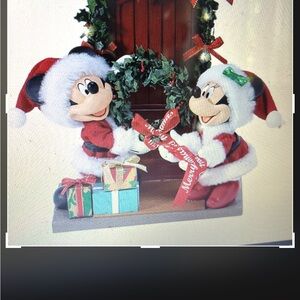 Department 56 front door decor Mickey, and Minnie new with tags